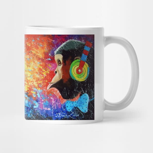 Song of monkeys music lovers by OLHADARCHUKART